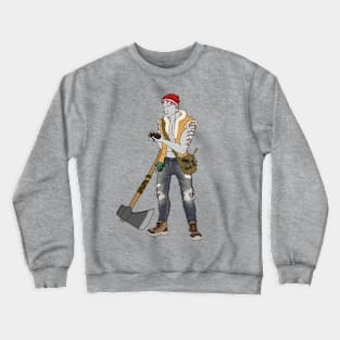 Vorkath Barrencrop - Natural Toonie Crewneck Sweatshirt